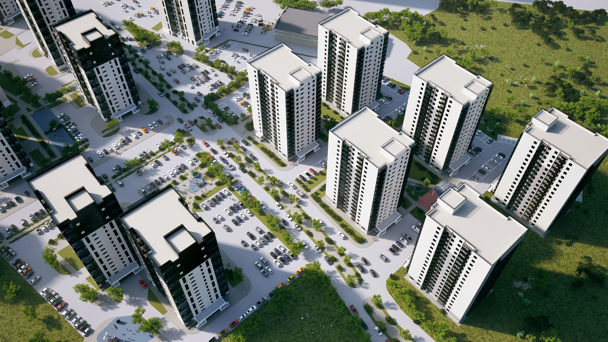 На плане ЖК